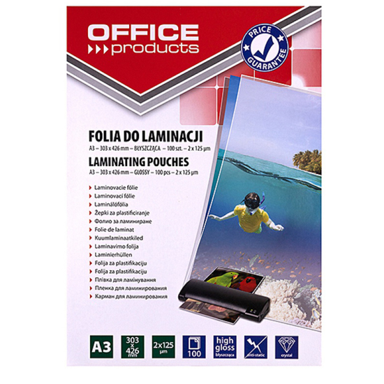 Слика на Фолија за пластифицирање, А3, 2x125мик., 1/100, PBS, 20325635-90