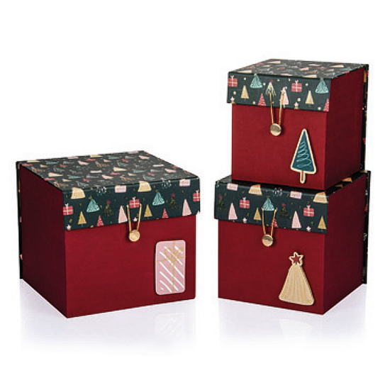 Слика на Кутија, Украсна, Со копче, Gipta, EMAS, BX0960, 160*155*145цм