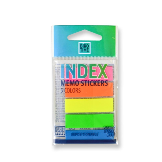 Слика на Мемо индекс, 20х5 интензивни бои, Statovac, Index, 490720