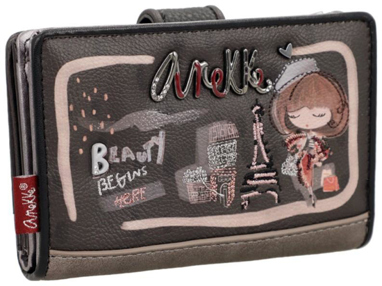 Слика на Паричник, 1 Патент + Копче, Anekke, Mademoiselle, 41809-902, 14*9,5*3,5цм