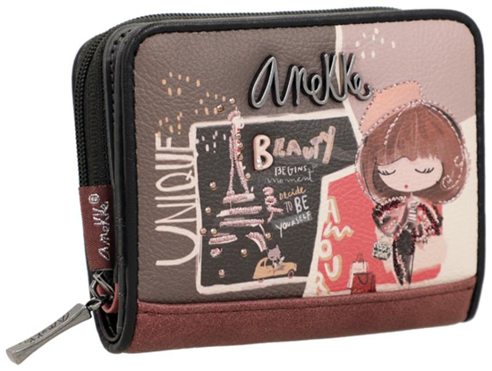 Слика на Паричник, 1 Патент + Копче, Anekke, Mademoiselle, 41809-903, 10*8*3цм