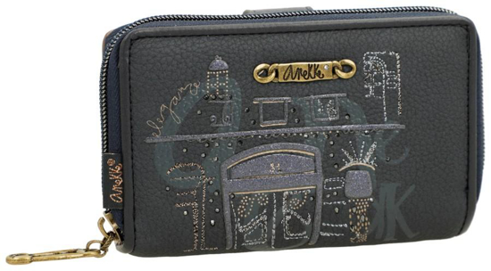 Слика на Паричник, 1 Патент + Копче, Anekke, Boutique, 41859-909, 15*10*3цм
             