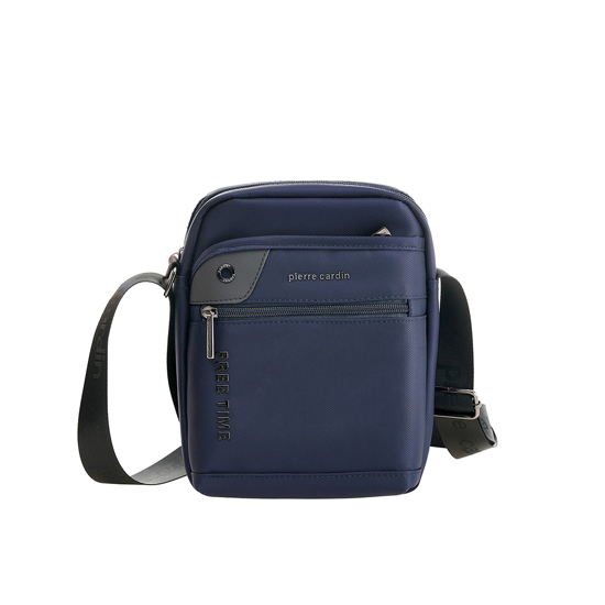 Слика на Торбичка, Машка, Најлон, 18*25*6цм, Pierre Cardin, 2081 alan09, Сина