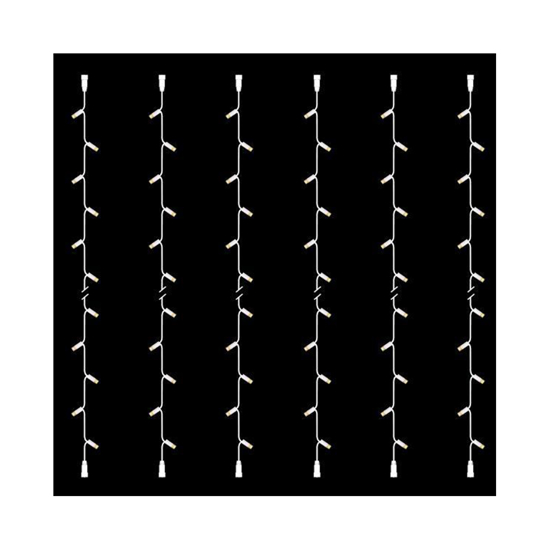 Слика на Сет од 6 лед ленти со 30 леда со 2 конектора топло бело 600-11958