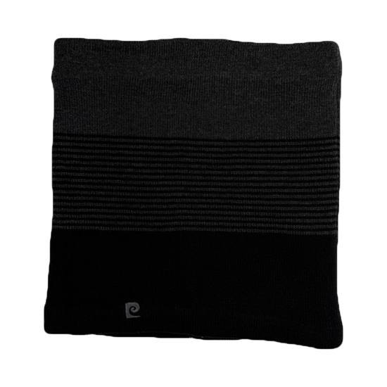 Слика на Шал, Машки, Pierre Cardin, 4 vb01, Црна Сива