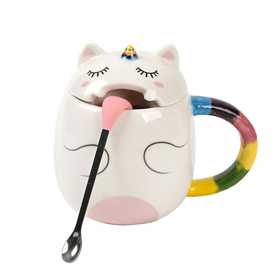 Слика на Шолја, Керамичка, Unicorn with Tongue, 400мл, i-Total, XL2564D