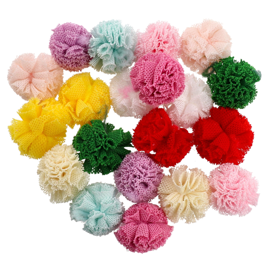 Слика на Декорации, Бушави пом пом топчиња, 20мм, Сет 1/20, Statovac, Junior,137238,Микс
