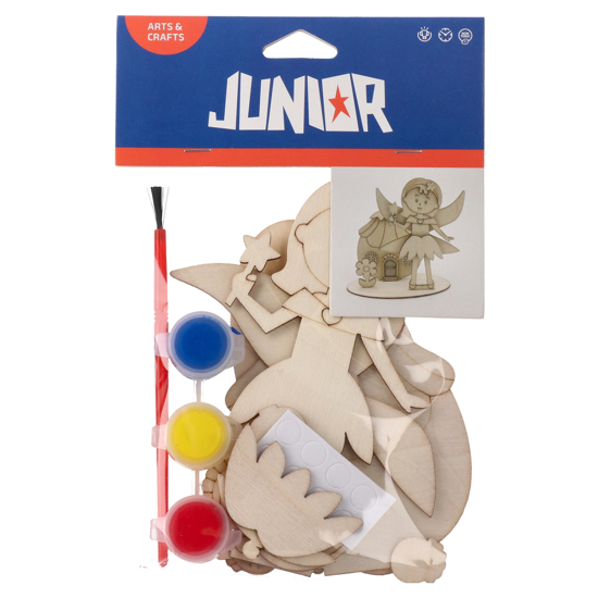 Слика на Креативен сет, За боење, Дрвен, Самовила, Statovac, Crafty creativ, 137909
     