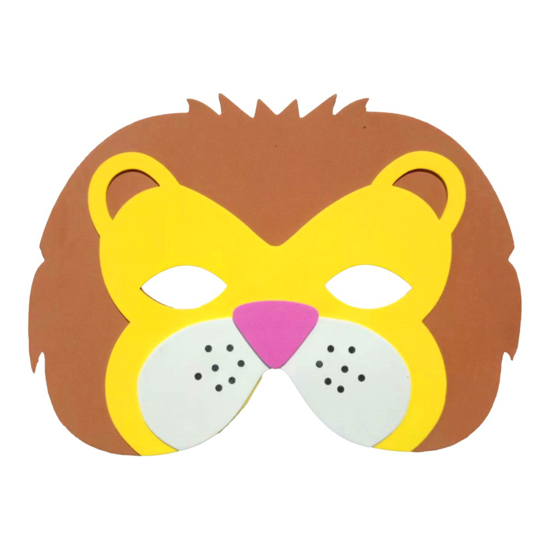 Слика на Маска, Лав, Ева пена, 19.1 x 18.8cm, Statovac, Animal masky, 137977