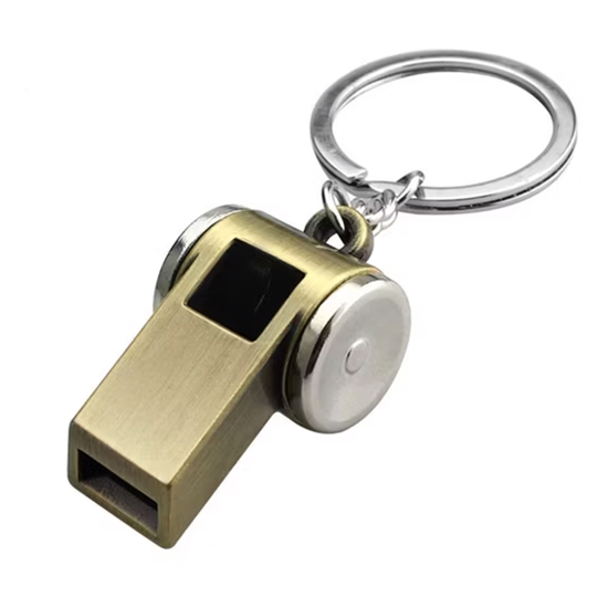 Слика на Приврзок за клучеви, Метално, Свирче, LS250313-24