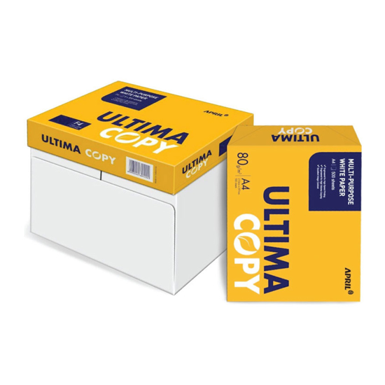 Слика на Хартија фотокопирна, А4, 1/500, 80гр., Ultima Copy, 1007-1363, Бела