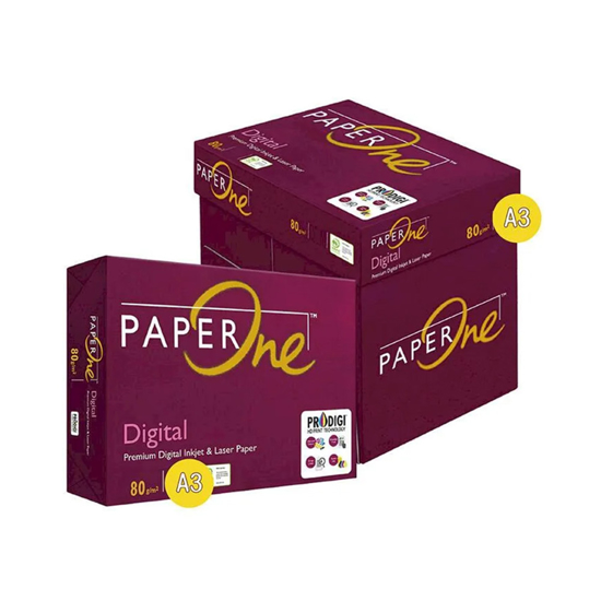 Слика на Хартија фотокопирна, А3, 1/500, 80гр., Paperone Digital, 1007-1485, Бела
