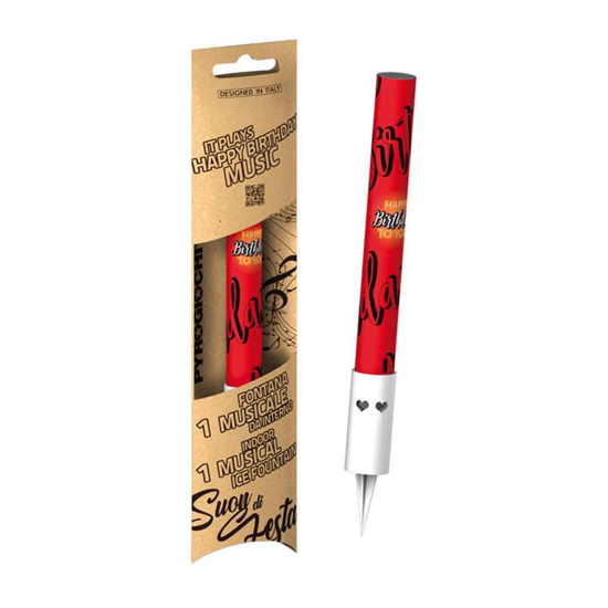 Слика на Прскалка,За на торта,Со музика, Среќен роденден, Pyrogiochi, Suon di Festa,41257