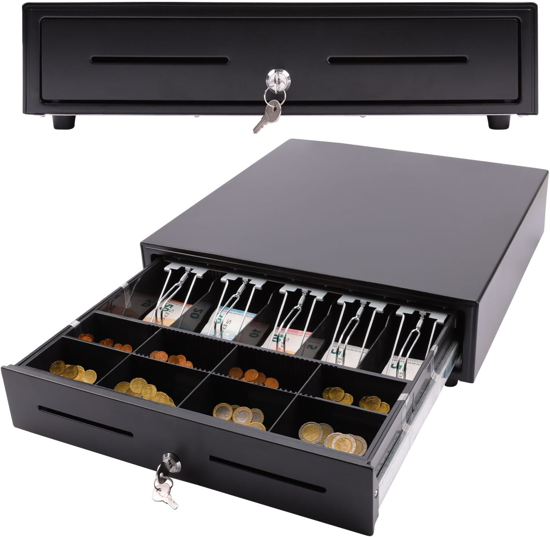 Слика на Каса, За пари, Метална, Olympia, XLD 460A, 947990033, 46,5*10,4*46цм, Црна