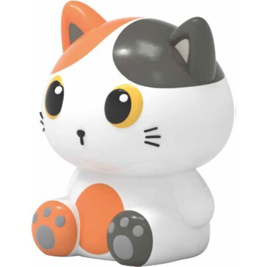 Слика на Ламба, Столна,Ноќна, Маче, Силиконска, i-Total, Cat orange, XL3219, 12,5*18*15цм