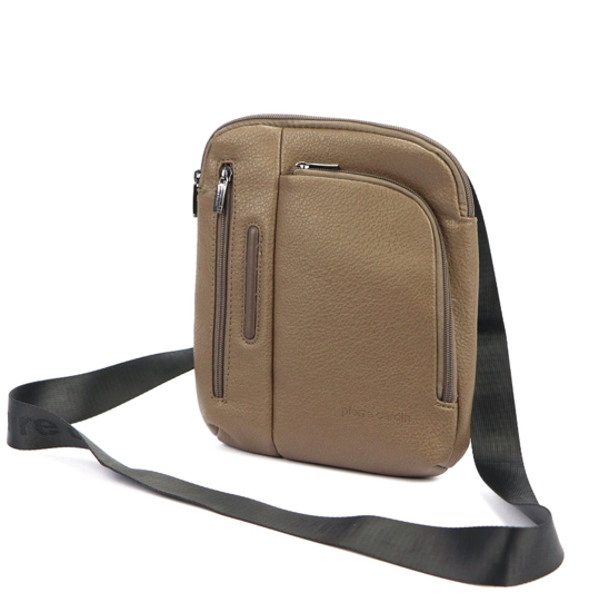 Слика на Торбичка, 3 Патенти, Еко кожа, Pierre Cardin, 3746 iza364, 22*26*5цм, Кремава