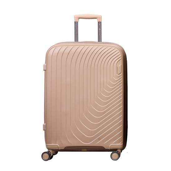 Слика на Куфер, 4 Тркала, Тврда, Pierre Cardin, 2402 joy06, 41*64*26цм, Кафеава