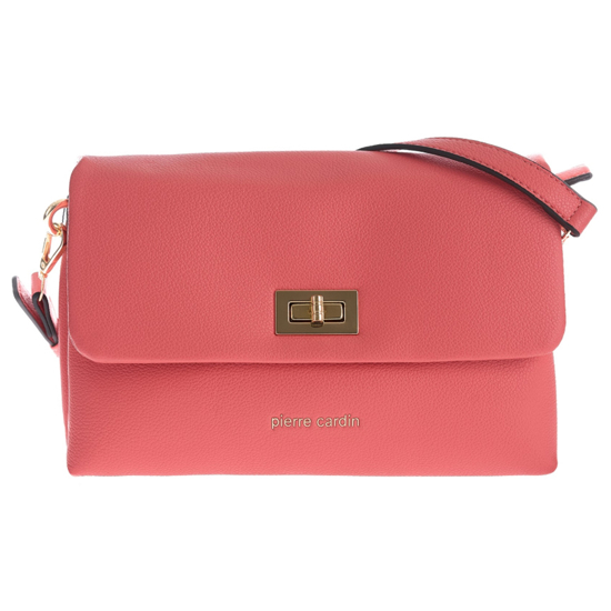 Слика на Чанта, За на рамо, Женска, Кожа, Pierre Cardin, 7421 fr09, 26*17*8цм, Црвена