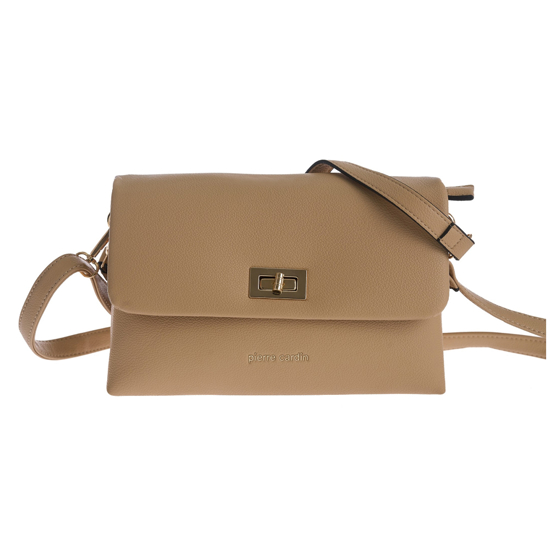 Слика на Чанта, За на рамо, Женска, Кожа, Pierre Cardin, 7421 fr09, 26*17*8цм, Кафеава