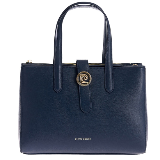 Слика на Чанта, Женска, Еко кожа, Pierre Cardin, 2580 gn58, 33*24*13цм, Сина