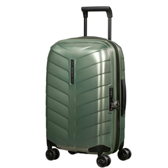 Слика на Куфер, 4Тркала,Тврда, Samsonite, ATTRIX SPINNER, 146117/А204, 35*55*23цм, Зелена