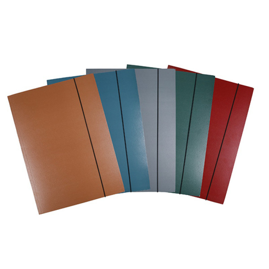 Слика на Папка со ластик, Картонска лакирана, А4, 300гр, PBS, Office Products,21191181-99