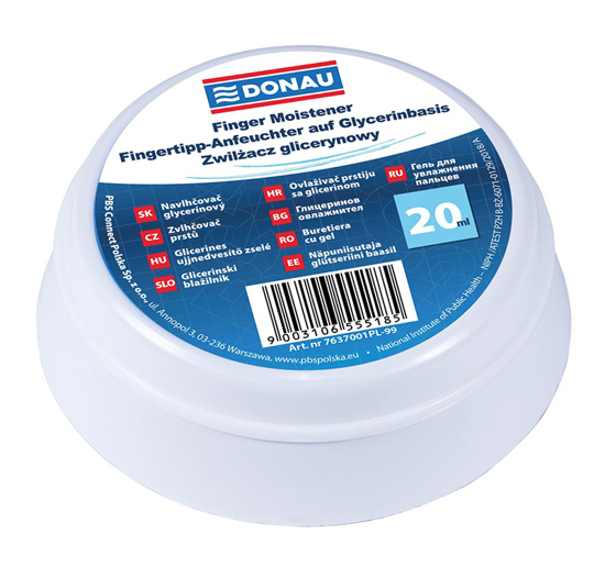 Слика на Мокрилка, Антибактериска, Глицеринска, 20мл., PBS, DONAU, 7637001PL-99
