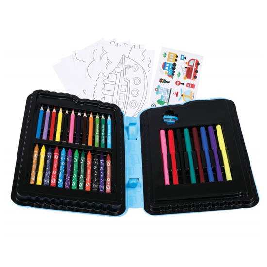 Слика на Сет, За боење, 1/54 во кутија со рачка, Автобус, PBS, KEYROAD, KR973015