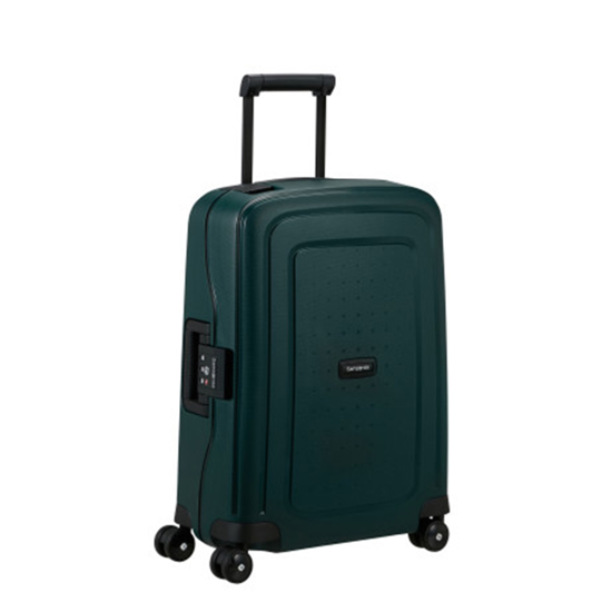 Слика на Куфер, 4 Тркала, Тврда, Samsonite, S Cure, 49539/5257, 40*55*20цм, Темно сина