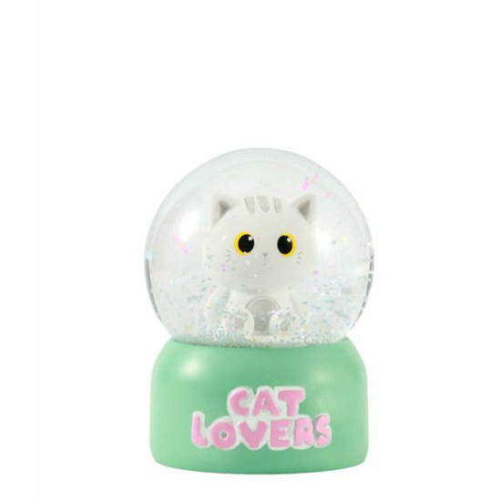 Слика на Украс, Кугла снежна, Маче, i-Total, Cat white, XL3188, 6,5*9*6,5цм