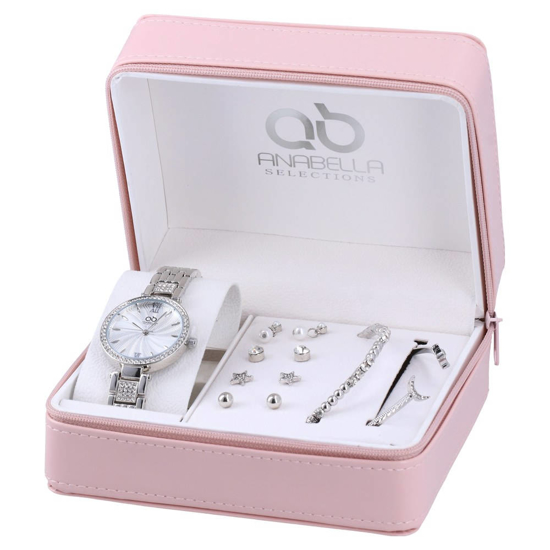 Слика на Поклон сет, Рачен часовник+обетки+нараквица, Statovac, Balsam, 805111, Сребрена