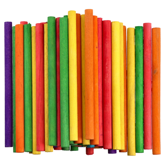 Слика на Декорации, Стапчиња, Дрвени, Сет 1/50, Statovac, Junior, 137236, Микс бои