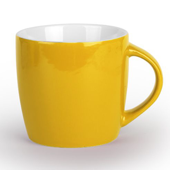 Слика на Шолја, 300Мл, Керамичка, Publik, Berry, 44.061.40, 9*8.7*0цм, Жолта