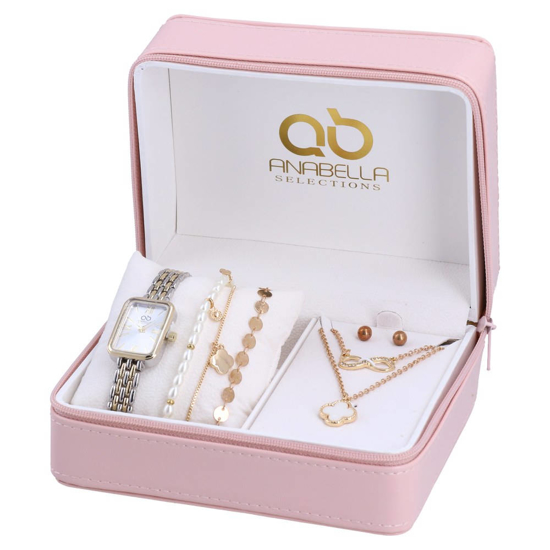 Слика на Поклон сет, Рачен часовник+ланче нараквица и обетки, Statovac, Anabella, 805117