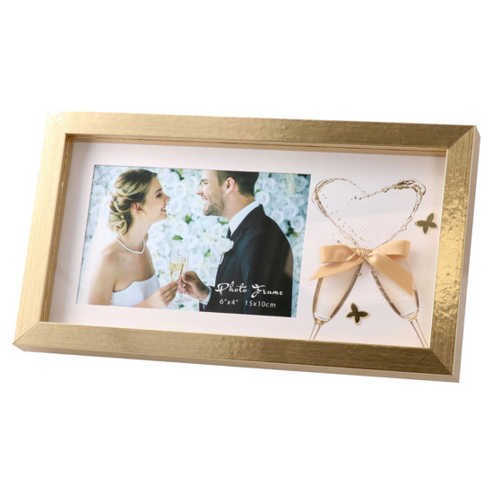 Слика на Рамка, За фотографија, 10*15цм, Дрвена, Statovac, Woody wedding, 706540