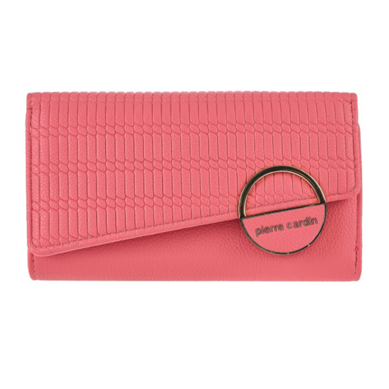 Слика на Паричник, Женски, Кожен, Pierre Cardin, 703 wx33, 18*10*5цм, Розева(CORALLO)