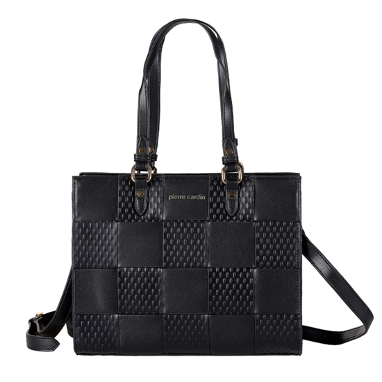 Слика на Чанта, Женска, Еко кожа, Pierre Cardin, 2354 ch01, 28*23*8цм, Црна