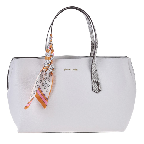 Слика на Чанта, Кратка Рачка, Женска, Кожна, Pierre Cardin, 25268 ms176, 29*21*11цм, Бела