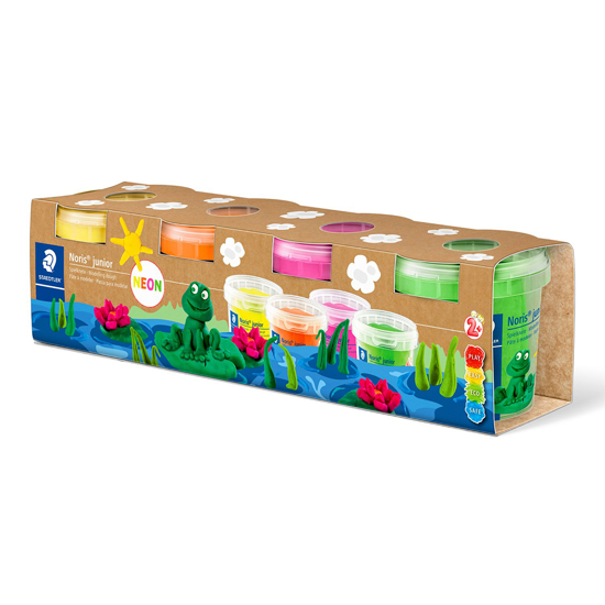 Слика на Пластелин, Noris Junior Neo colors, Staedtler, 813F SLE