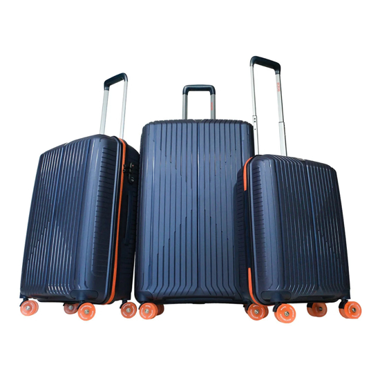 Слика на Куфер, 4 Тркала, Тврда, Ground, Sirius, 4GR7283205, 49*78*30цм, Сина