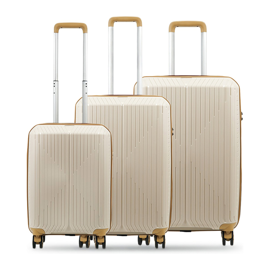 Слика на Куфер, 4 Тркала, Тврда, Ground, Sirius, 4GR7283112, 37*55*22цм, Златна