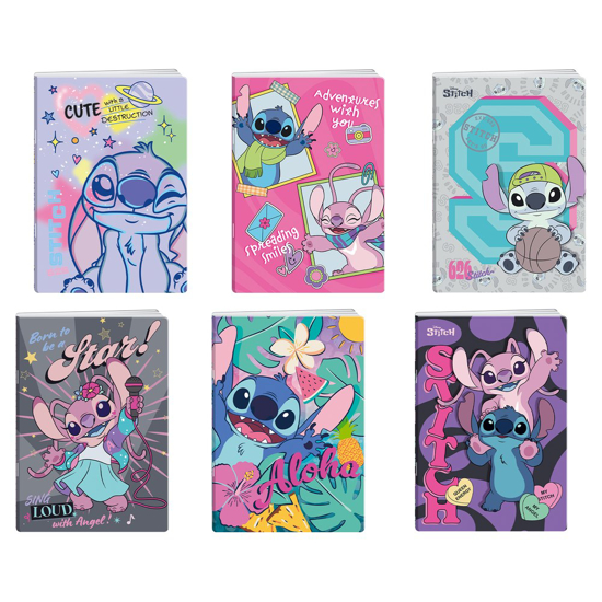 Слика на Тетратка, А5, 50 Листови, Тесни-Широки, Stitch, Statovac, Premium 50, 325065