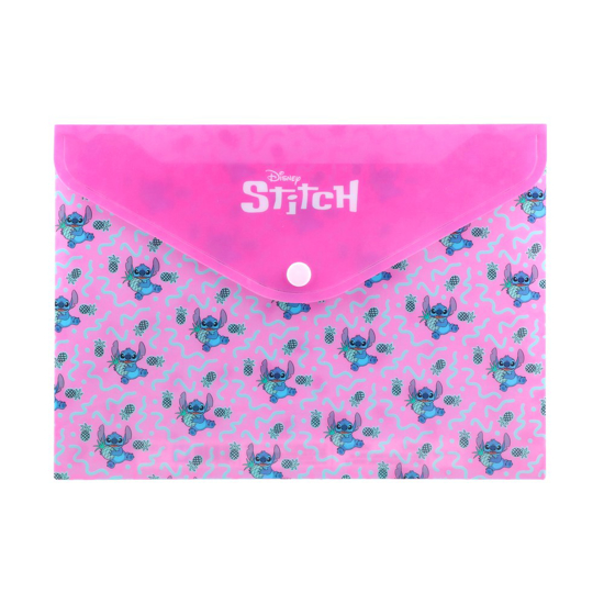 Слика на Папка, Со копче, А5, Stitch, Statovac, Enlo, 325047, Розева