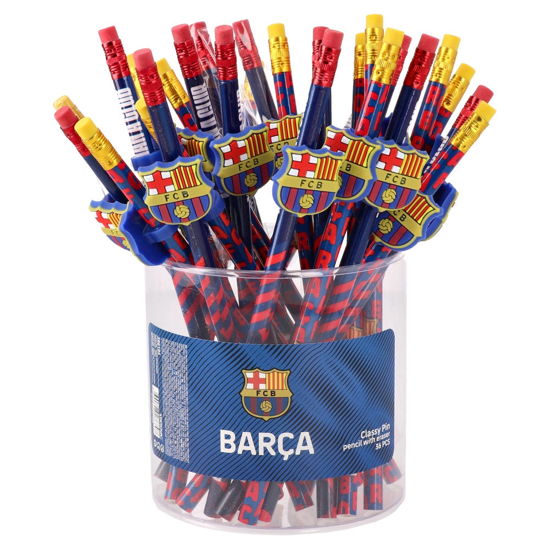 Слика на Молив, Со гума, Графитен, HB, Barcelona, Statovac, Classy Pin, 306105