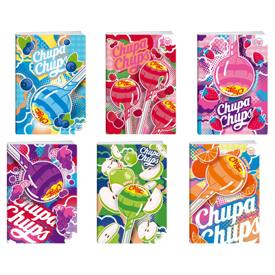 Слика на Тетратка, А5, 50 Листови, Линии, Chupa Chups, Statovac, Premium 50, 342011
