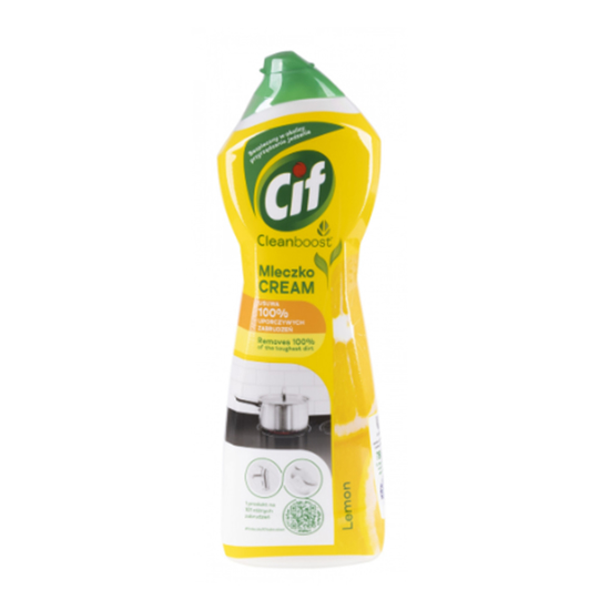Слика на Средство, Абразивно, За чистење, 750мл, Lemon, PBS, CIF , HG-809910