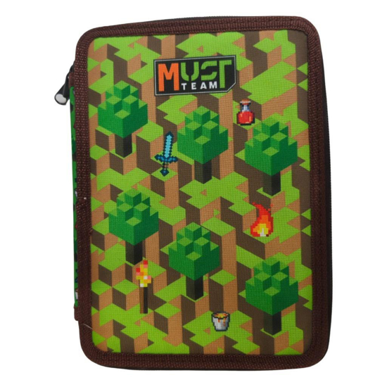 Слика на Несесер, Полн, 2 Прегради, 15*5*21цм, Videogame, Diakakis, Must, 587764, Зелена