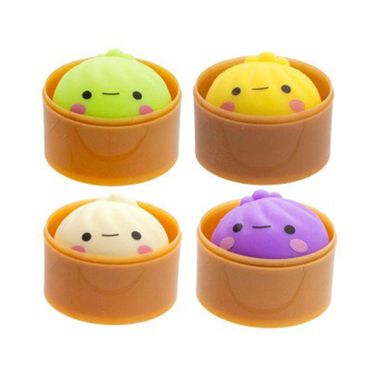 Слика на Играчка, Сквиш, 5,5цм, Dumpling, Микс Бои, Dino Toys, Suprise Squishy, JT4925