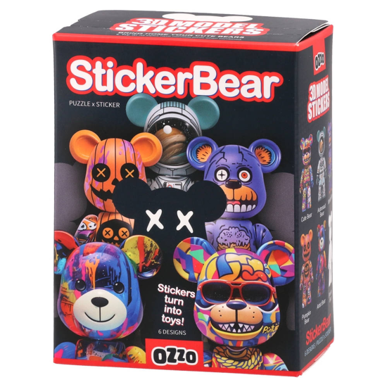 Слика на Стикери, 3D, Декоративни, Мече, Statovac, Sticker Bear, 894762, Микс