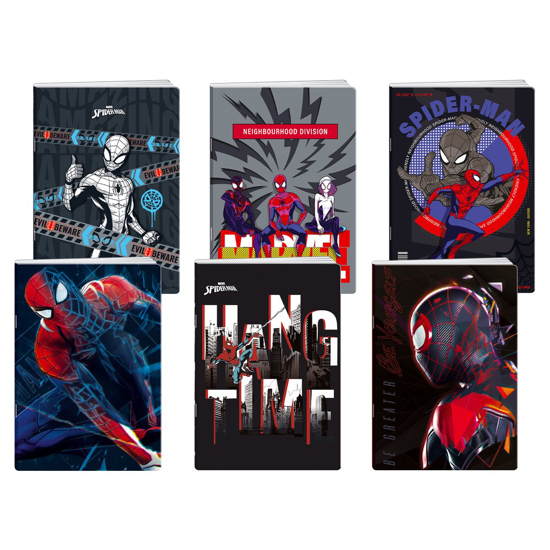 Слика на Тетратка, А4, 50 Лист., Бланко, UV лак, Spider-Man, Statovac, Premium 50, 326231